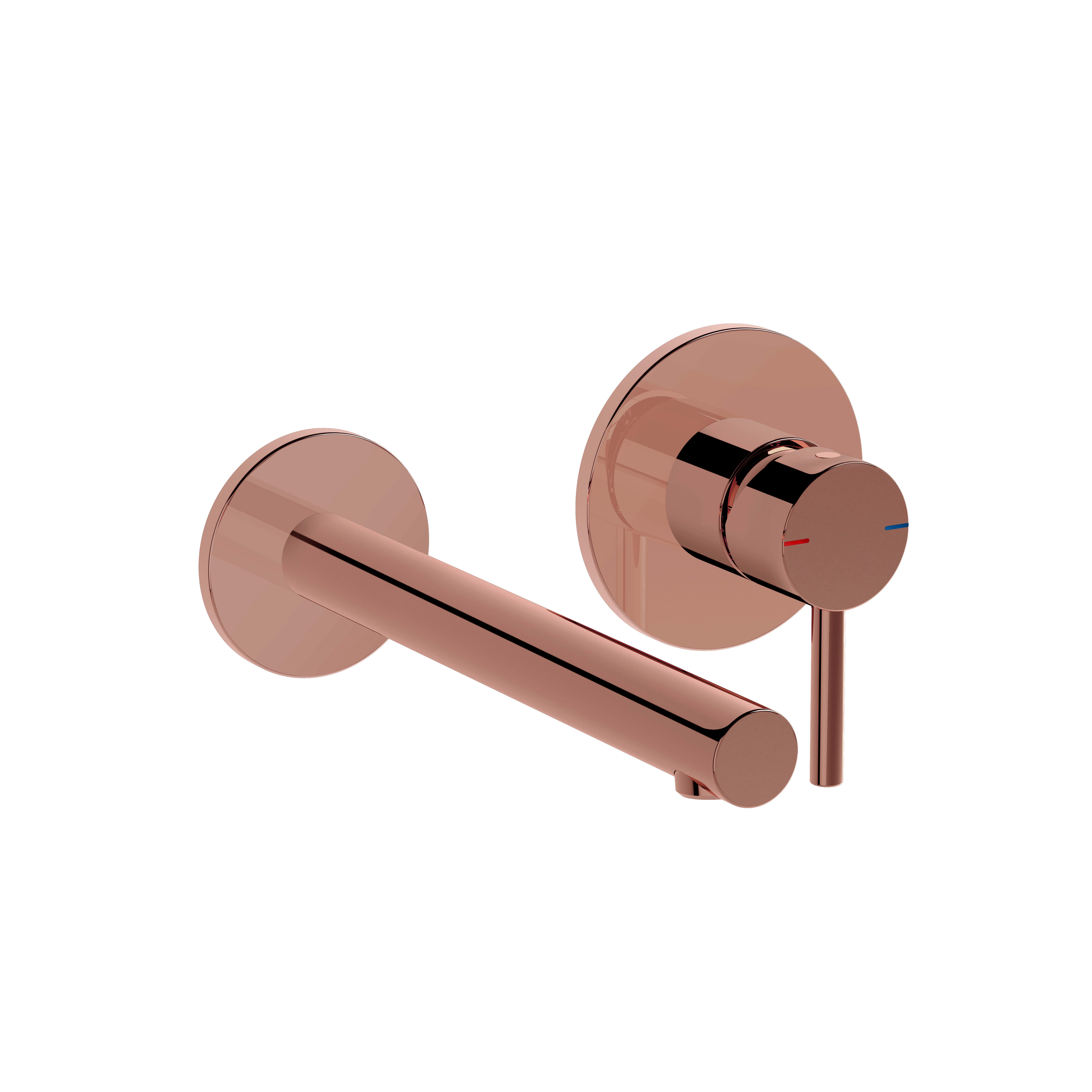 Origin Built-In Basin Mixer - Soft Copper