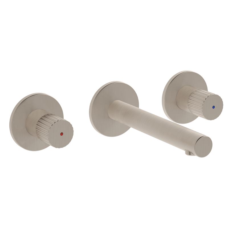 Origin Built-In Basin Mixer, 3TH Brushed Nickel