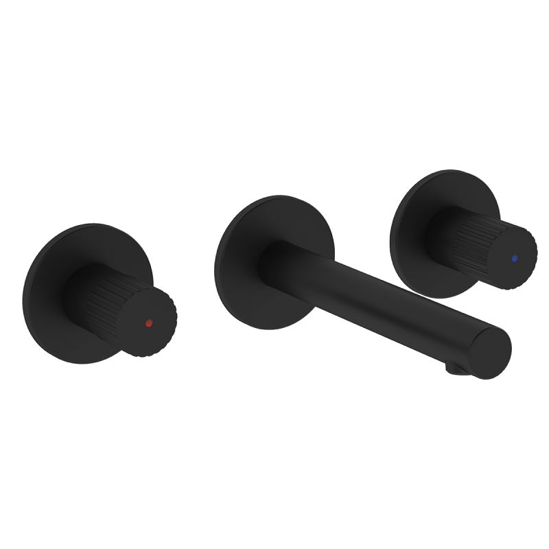 Origin Built-In Basin Mixer, 3TH Matt Black