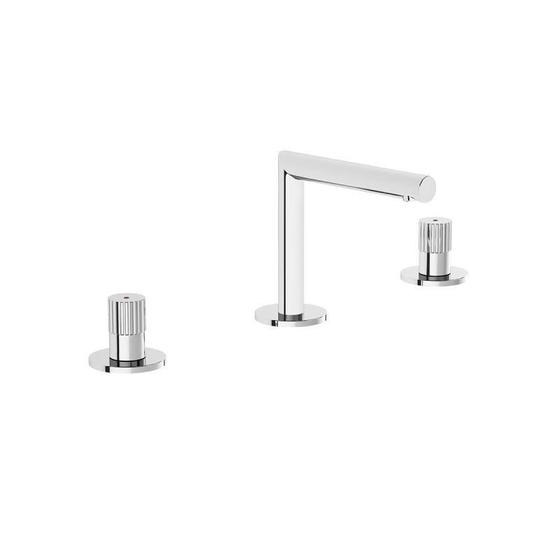 Origin Basin Mixer Chrome, 3 tap hole