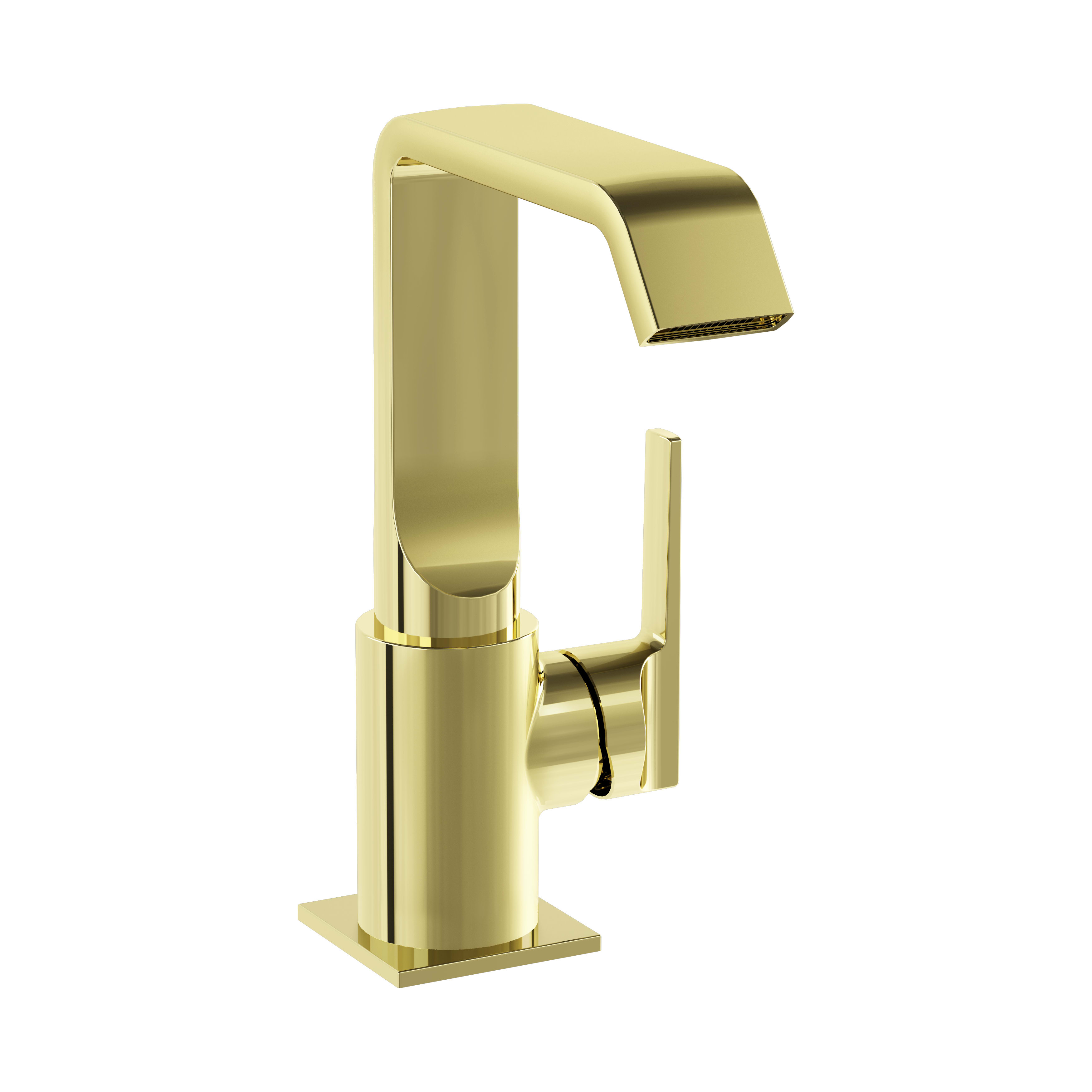 Suit Basin Mixer - Soft Gold