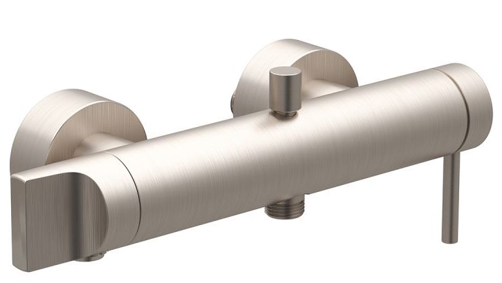 Origin Bath/Shower Mixer Brushed Nickel, Wall-mounted bath/shower mixer