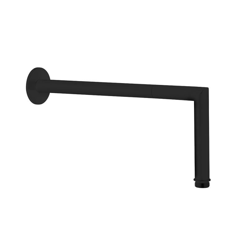 Wall-Mounted Long Connection Pipe Matt Black