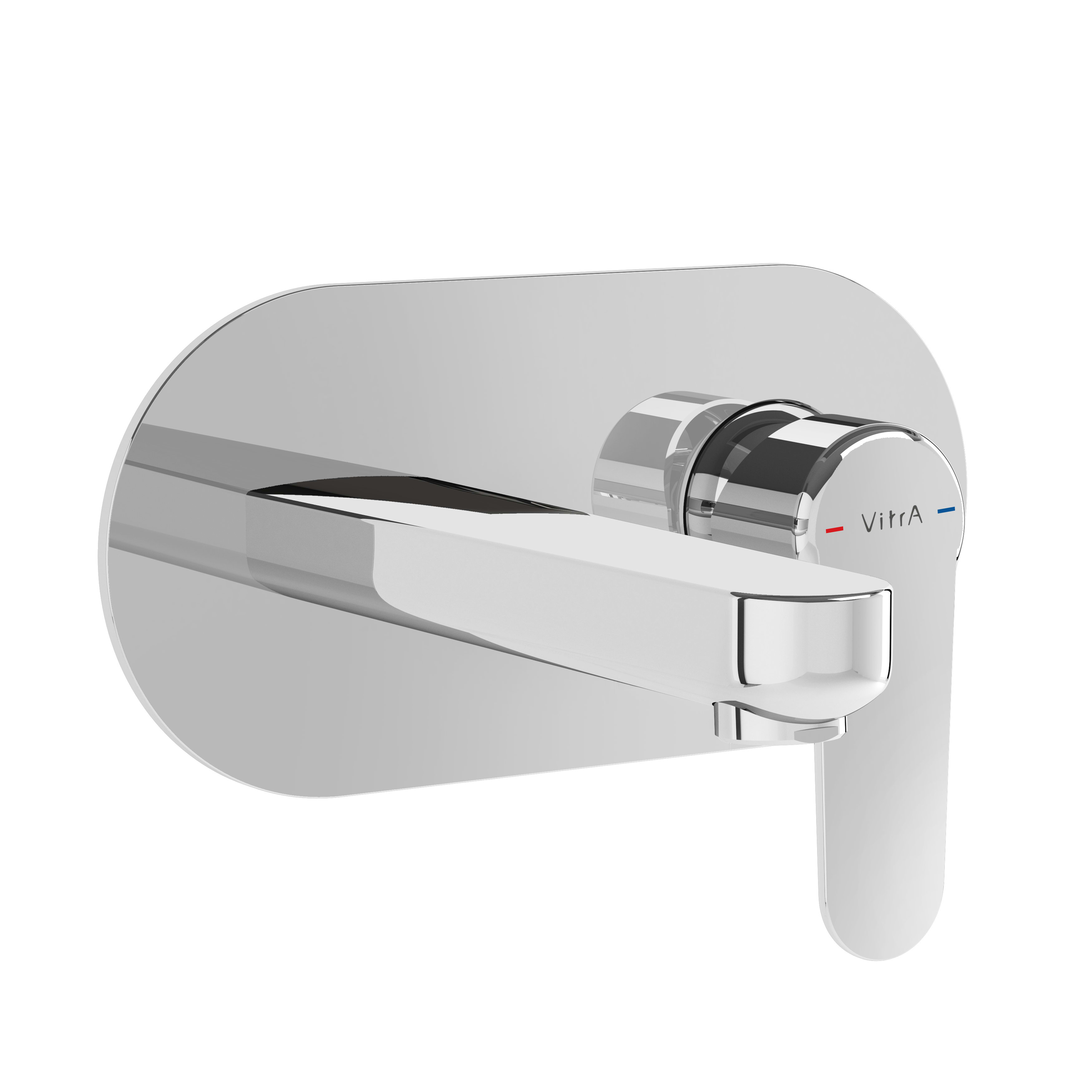 Root Round Built-in Basin Mixer - Chrome