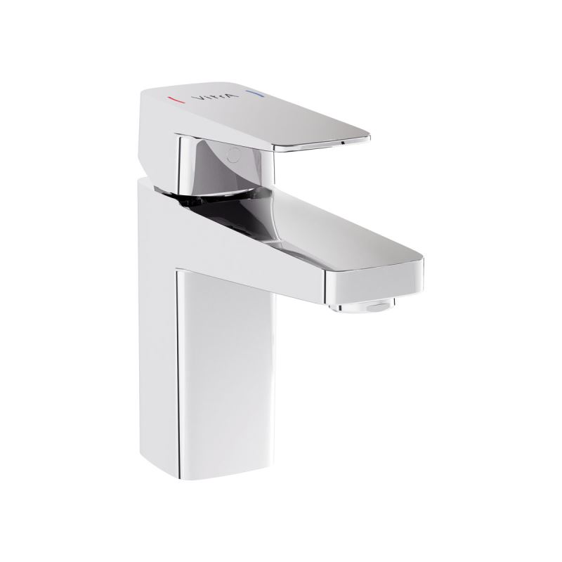 Root Square Basin Mixer Chrome, Compact basin mixer, square