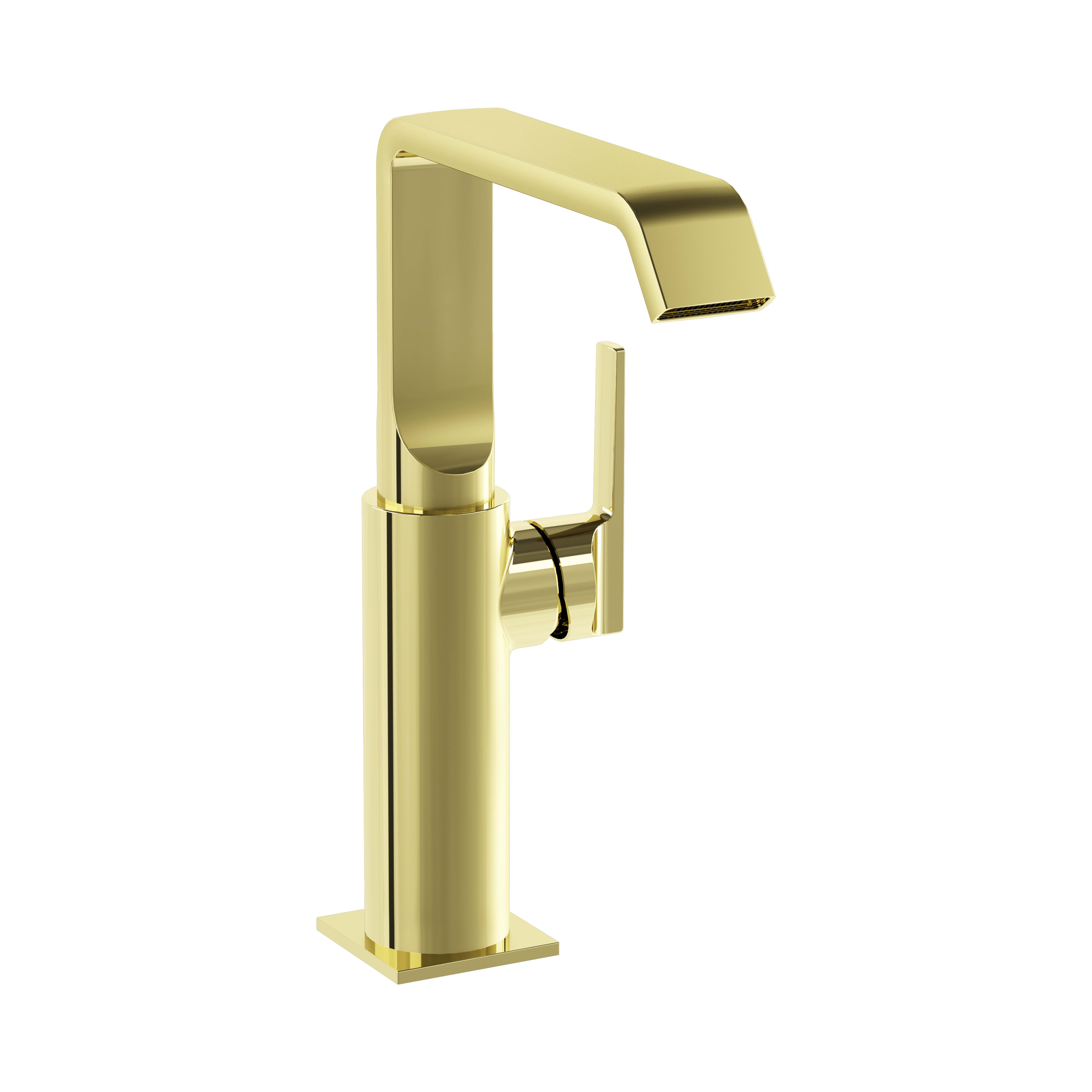 Suit Basin Mixer - Soft Gold