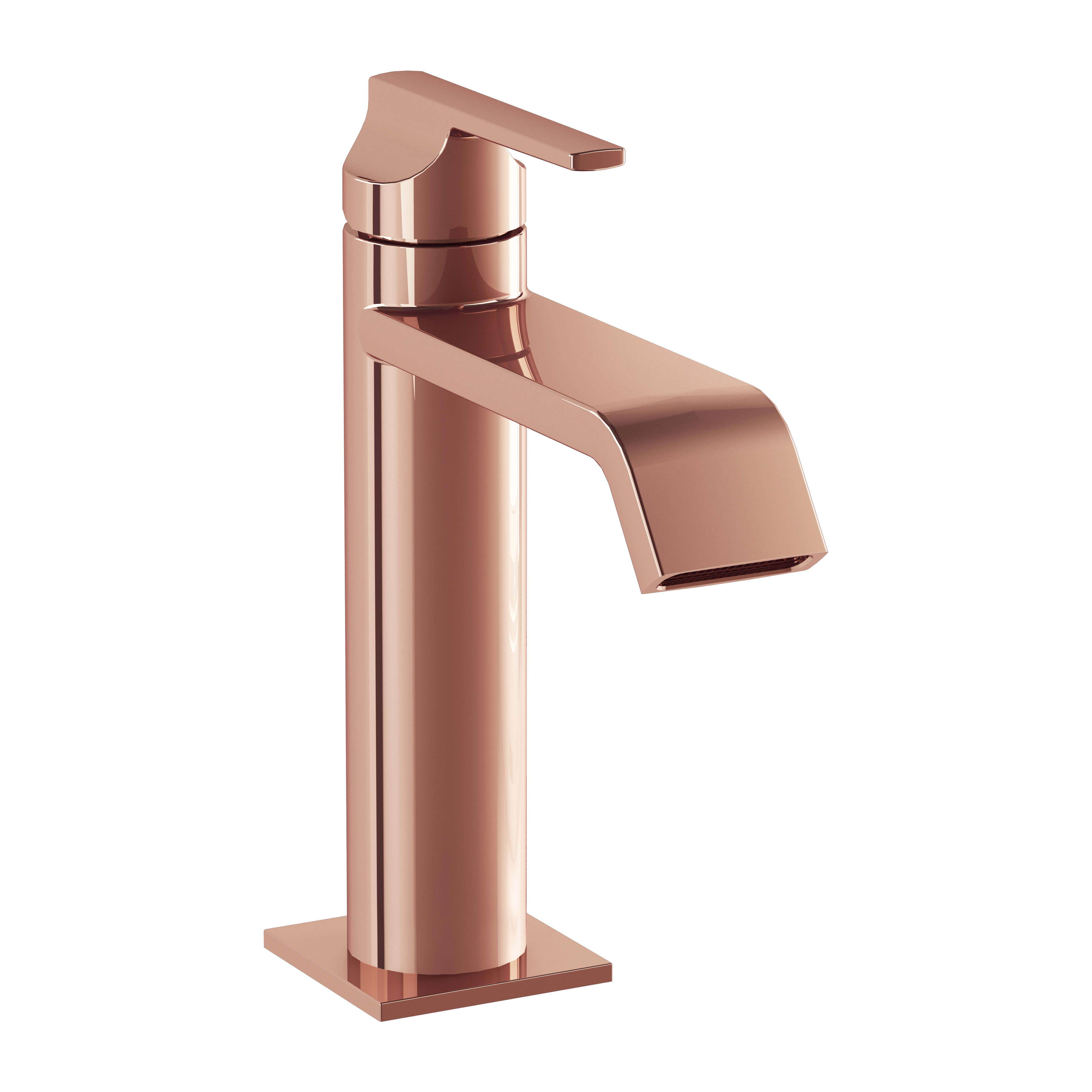 Suit Basin Mixer - Soft Copper