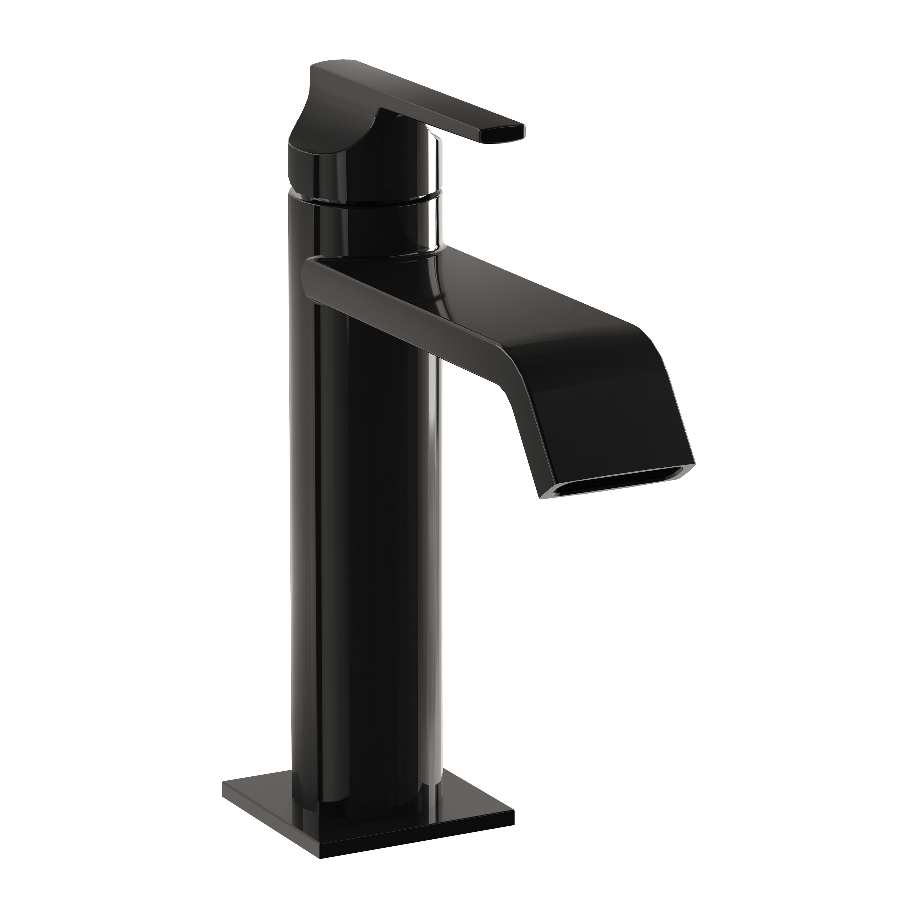 Suit Basin Mixer - Gloss Black