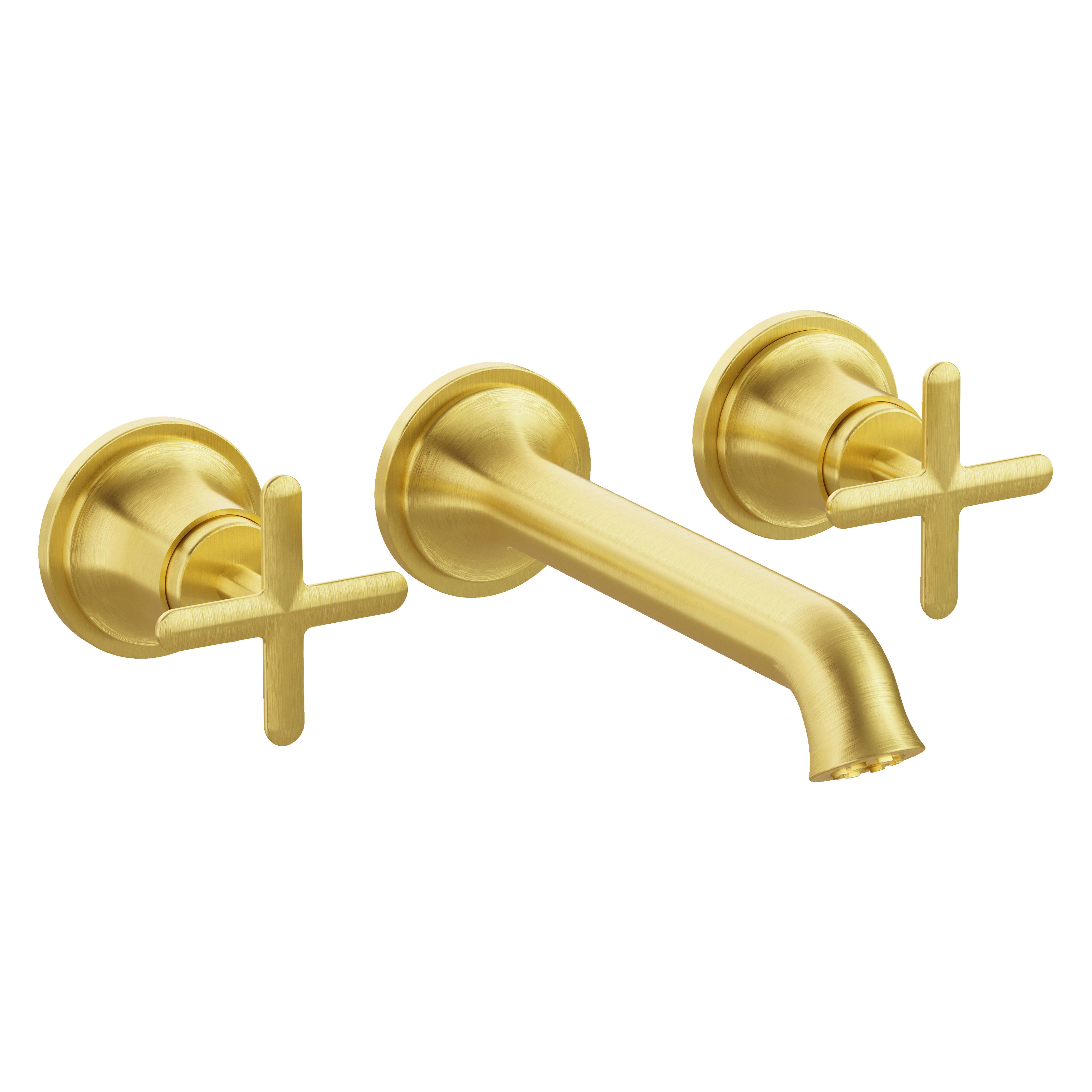 Origin Classic Basin Mixer - Brushed Gold