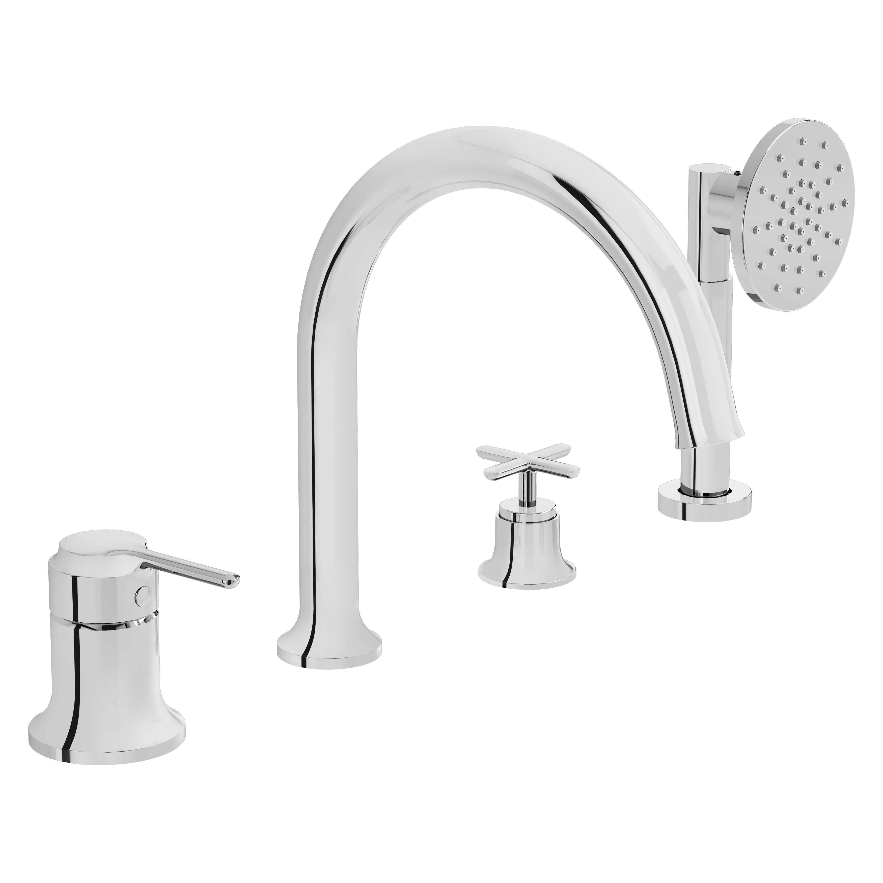 Origin Classic Bath Mixer - Chrome