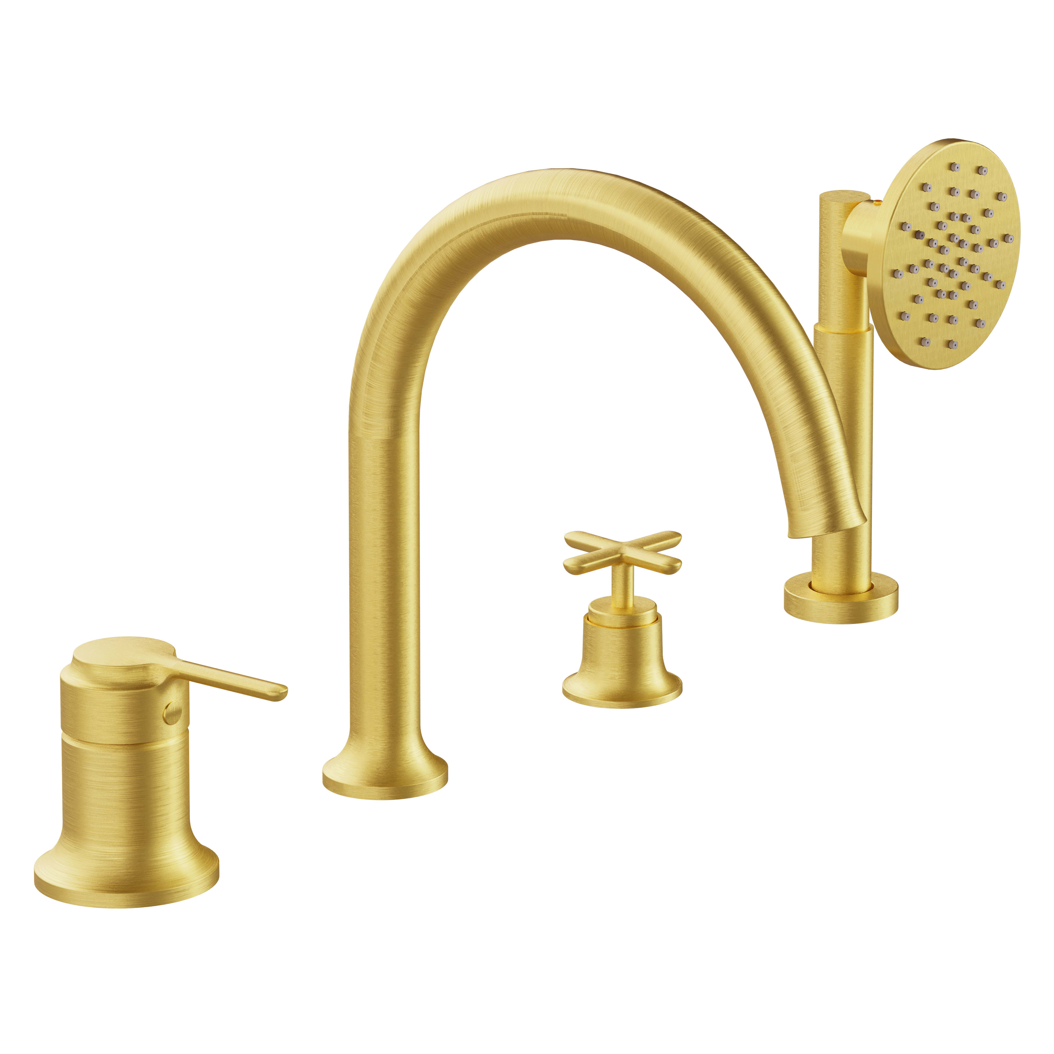 Origin Classic Bath Mixer - Brushed Gold