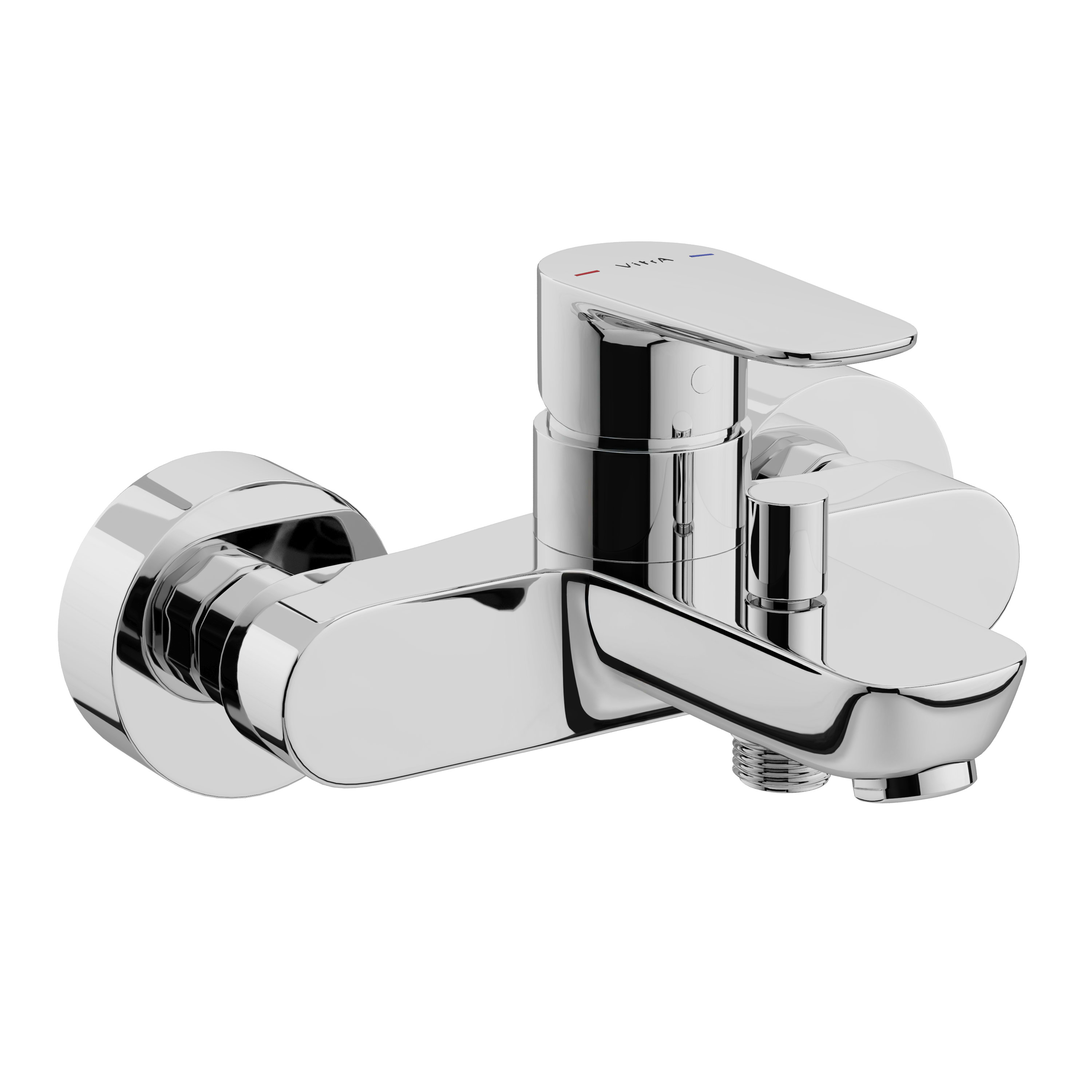 Flow Soft Bath Mixer - Chrome