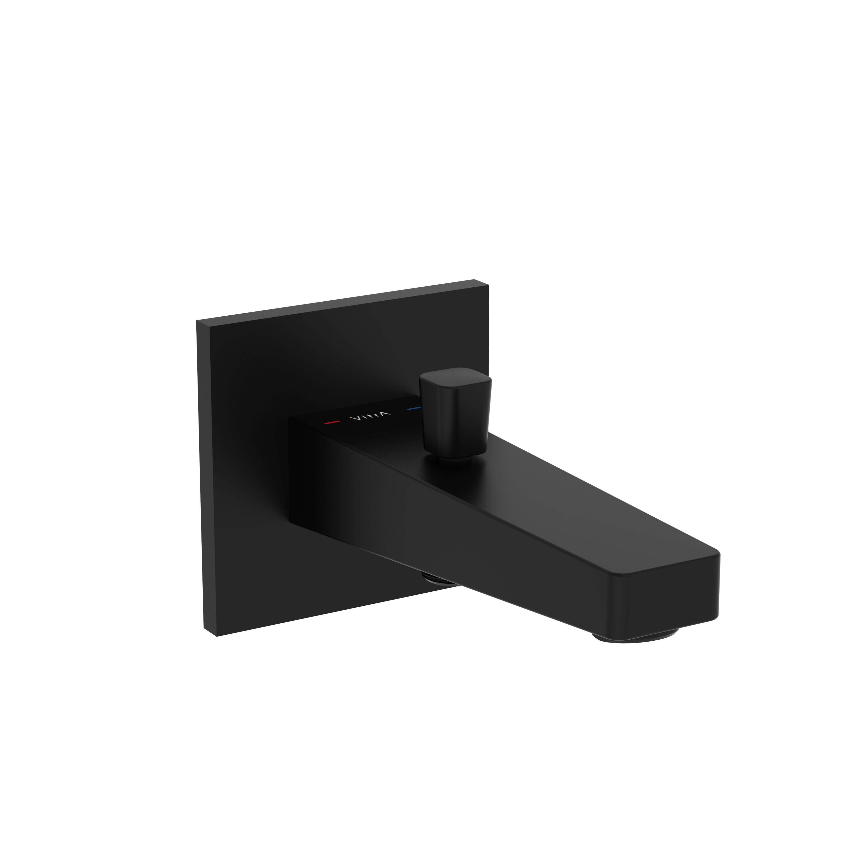Square Brassware - Matt Black