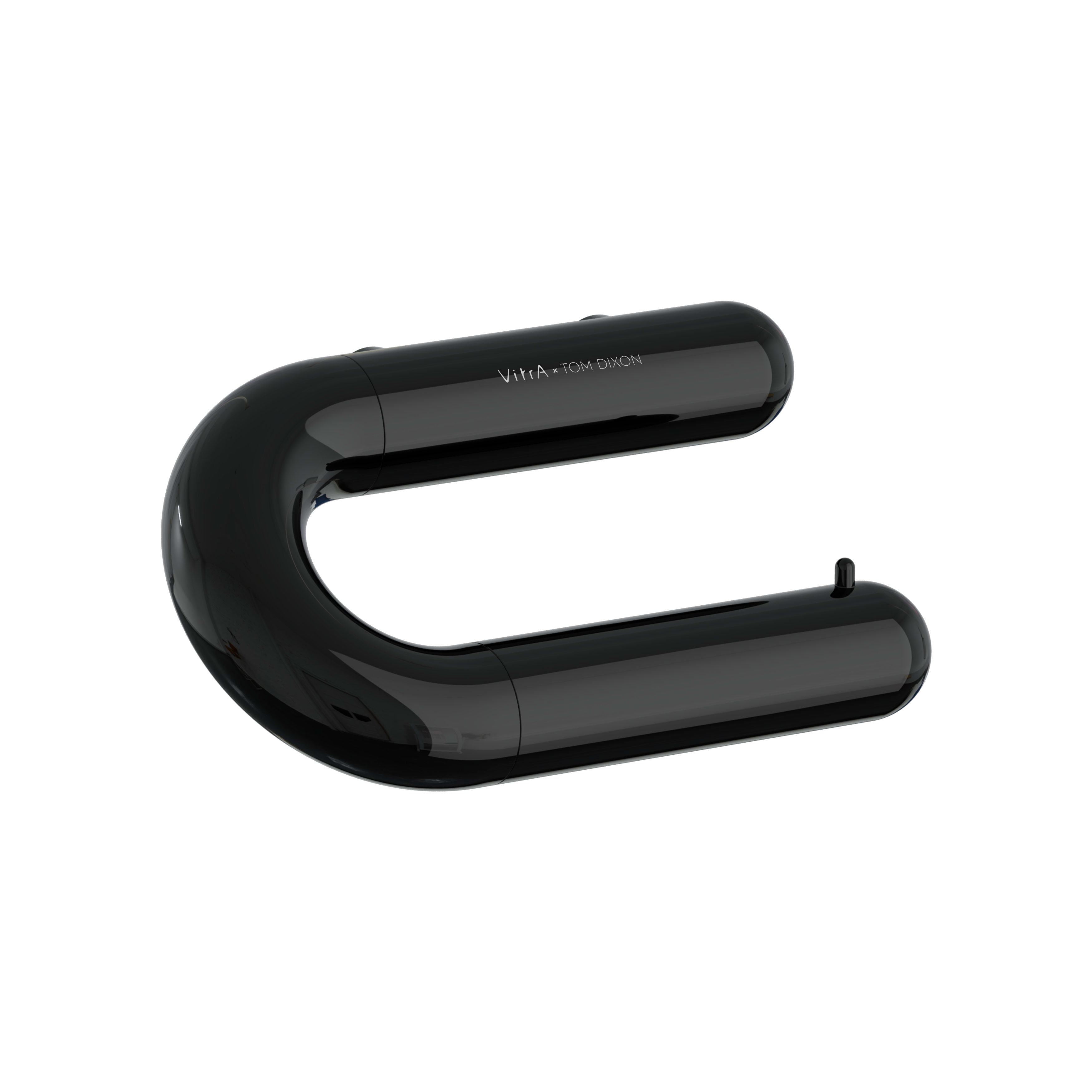 Liquid Toilet Roll Holder - Gloss Black