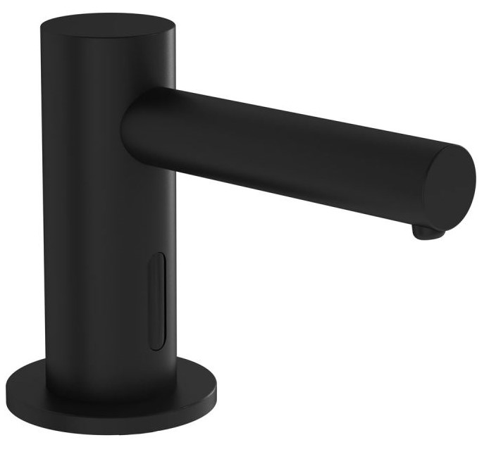 Touch Free Soap Dispenser, Counter top (battery) Short-Matt Black,