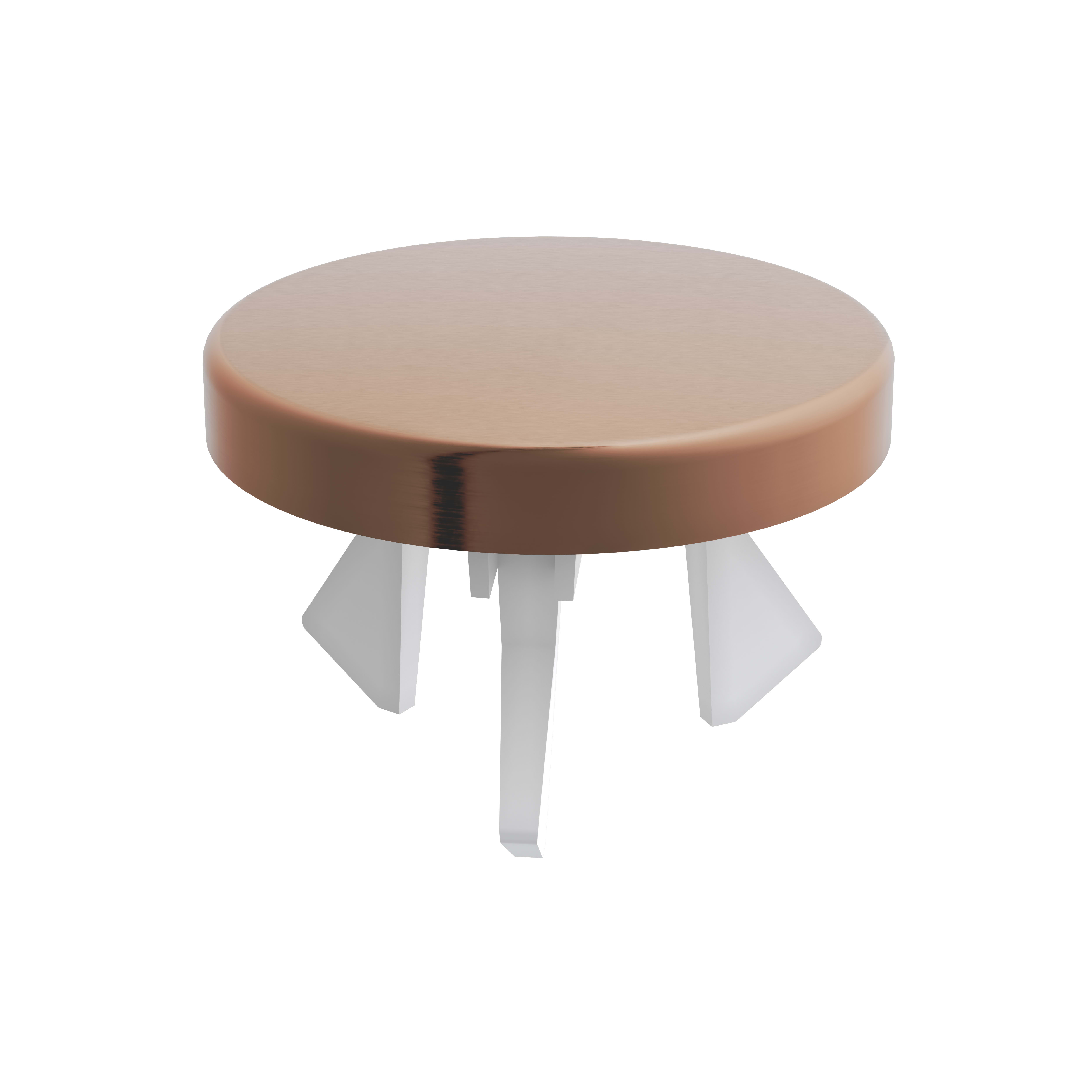 Overflow Cover - Brushed Copper