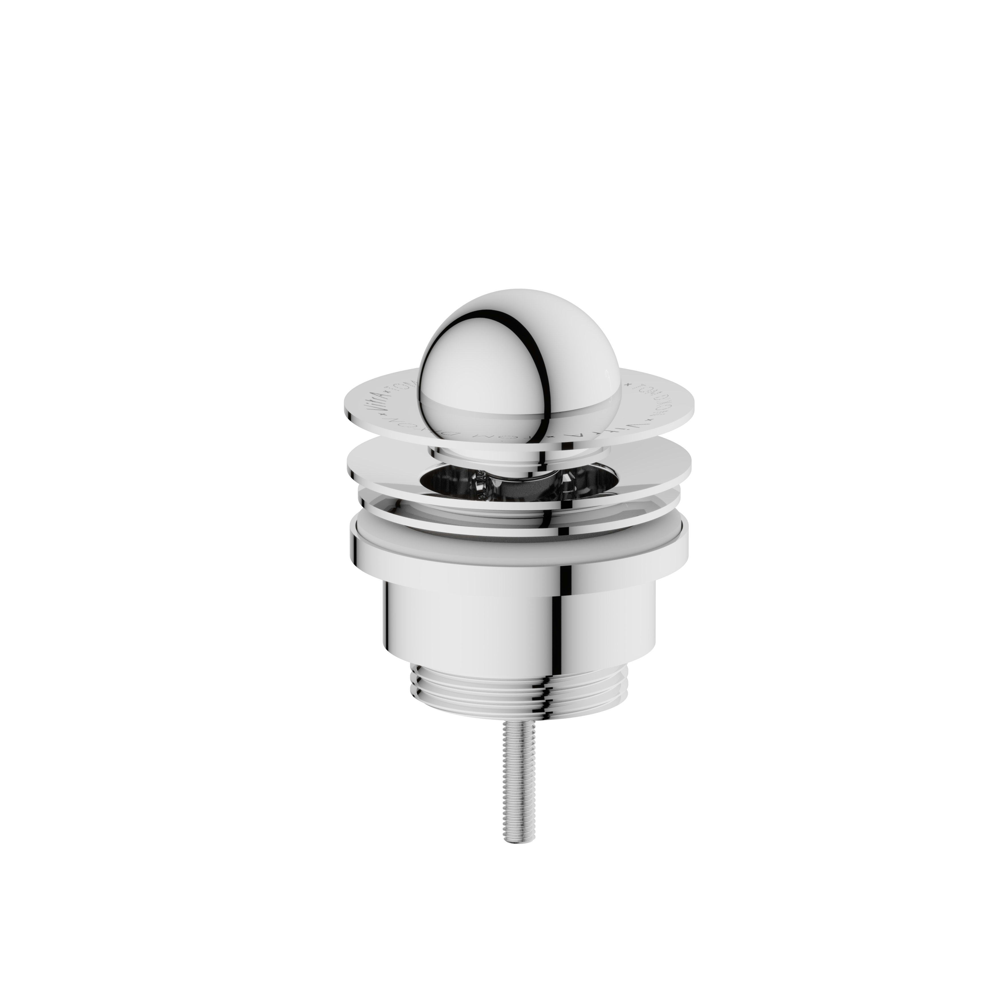 Liquid Waste Cover - Chrome