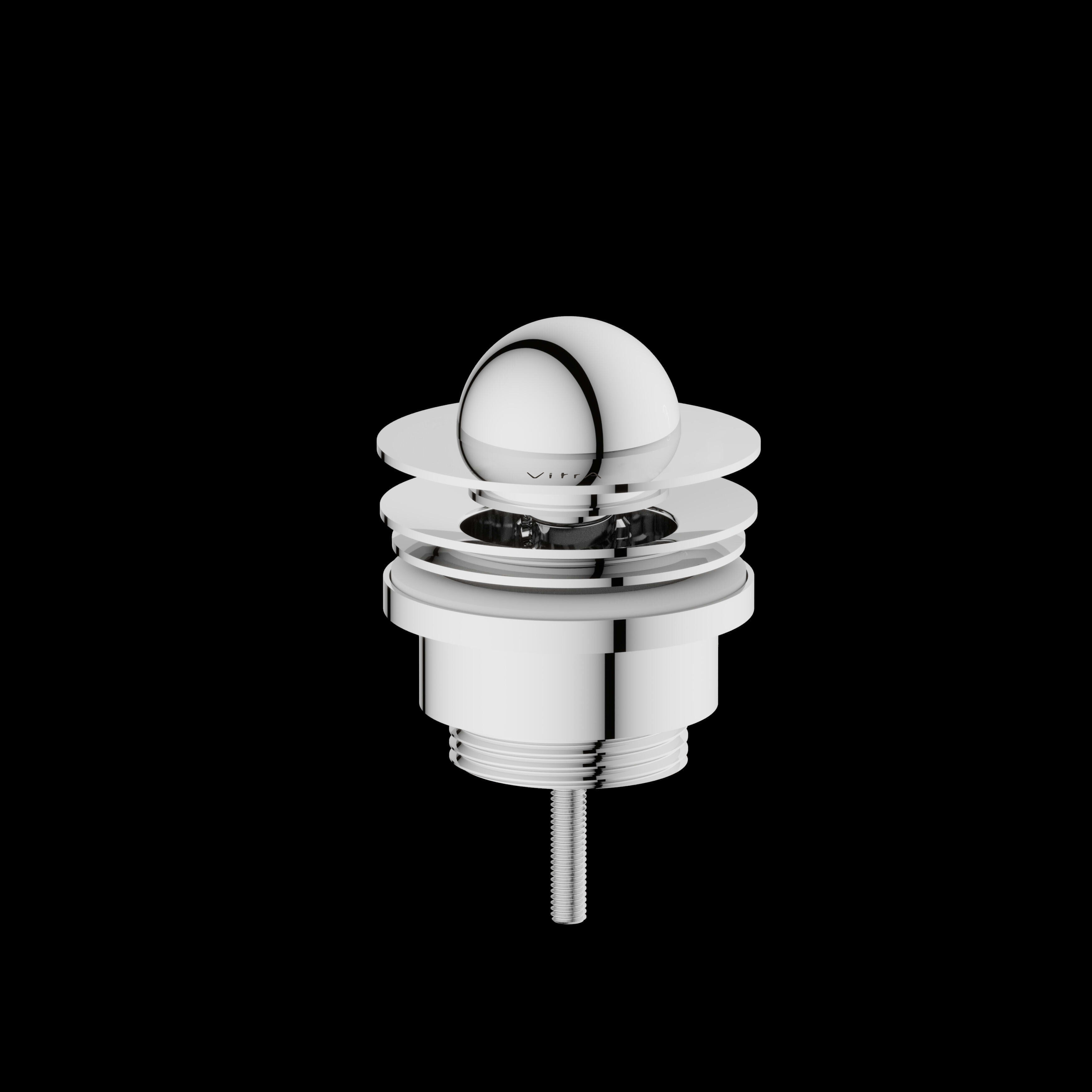 Liquid Waste Cover - Chrome
