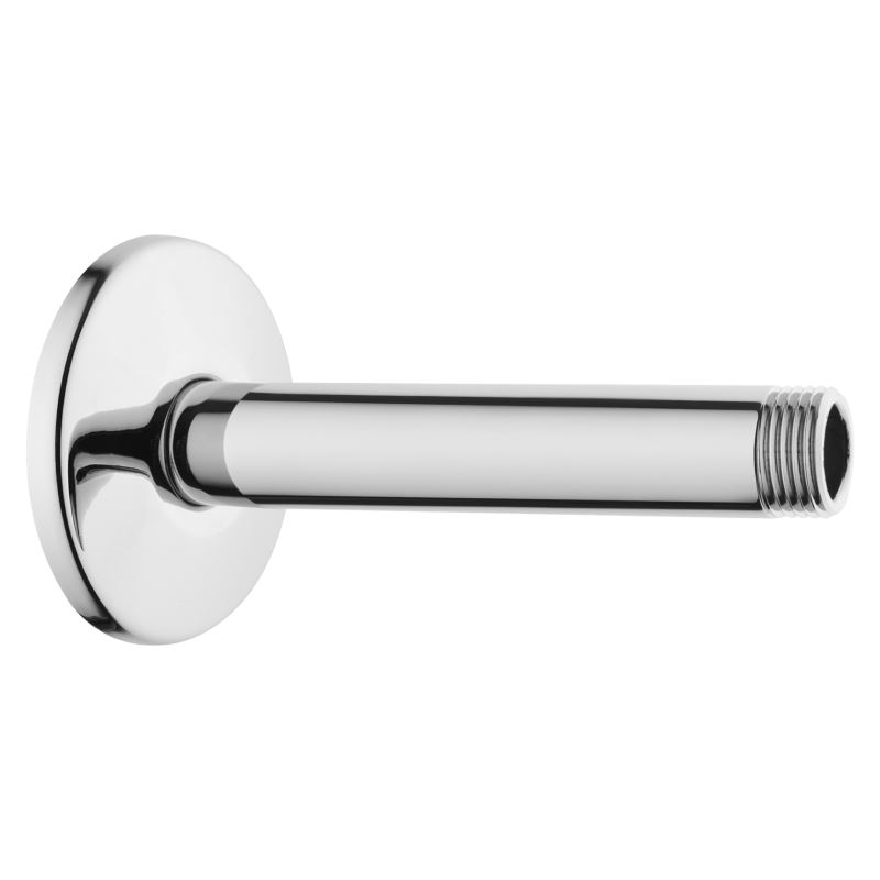 Universal Ceiling-Mounted Short Connection Pipe Chrome