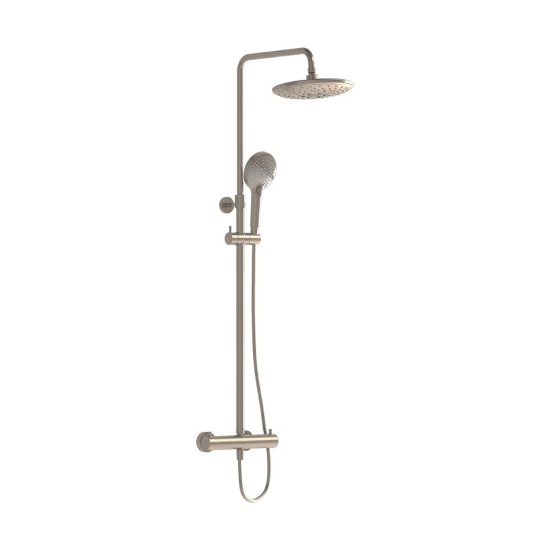 Aquaheat Bliss 240 (2F) shower column, Brushed Nickel 420