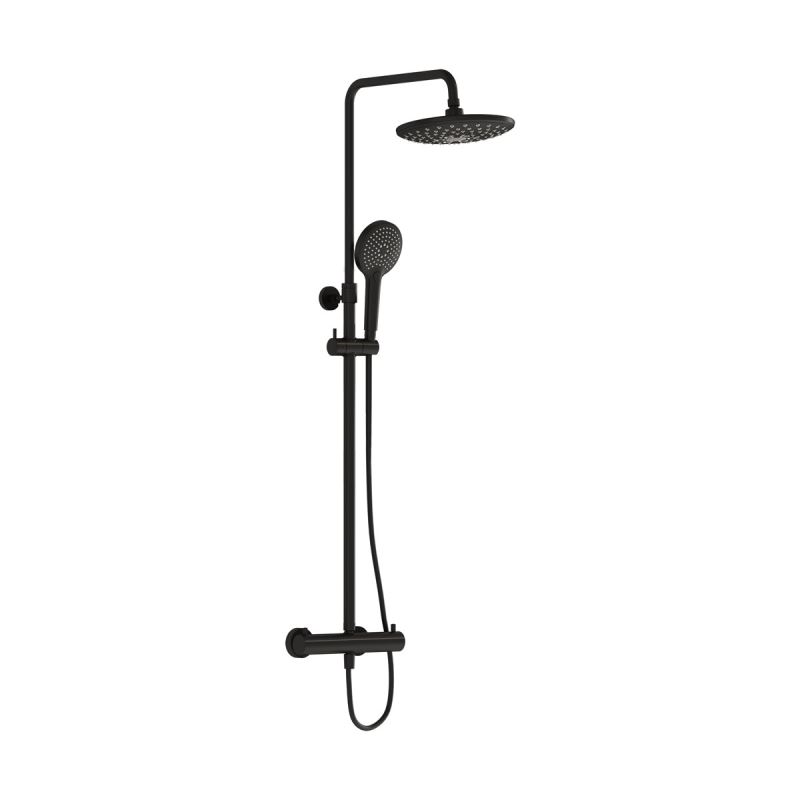 Aquaheat Bliss 240 (2F) shower column, Black 400