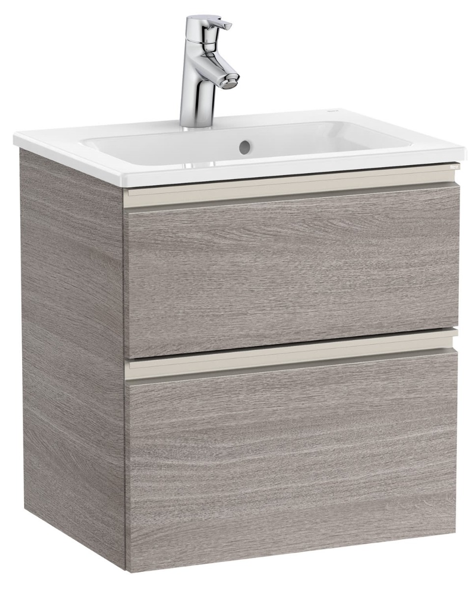 The Gap Unik (compact base unit with two drawers and basin) City Oak