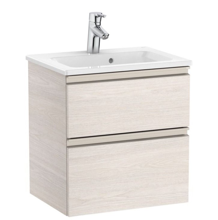 Unik (compact base unit with two drawers and basin)