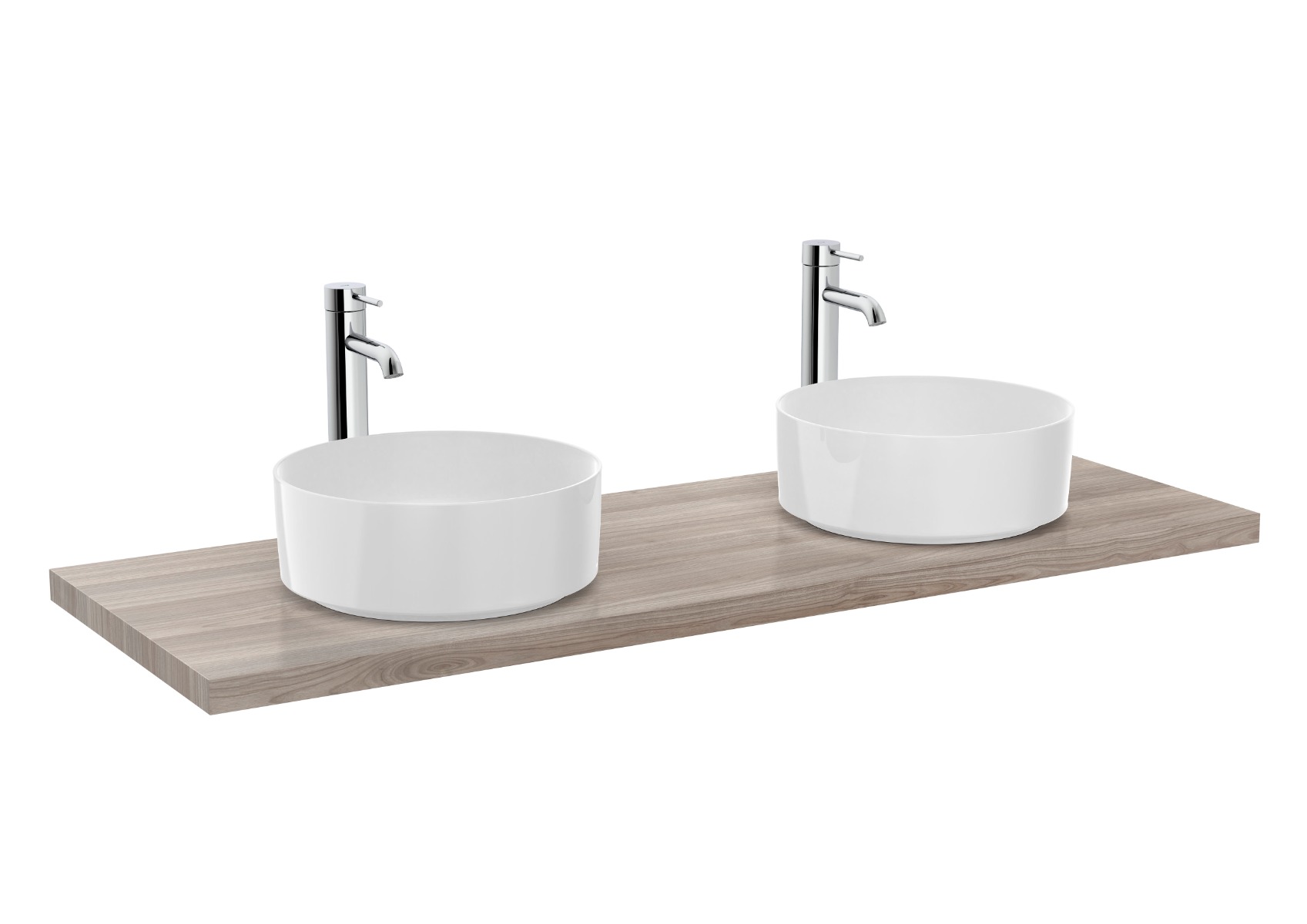Savana Water-resistant countertop for basin City Oak