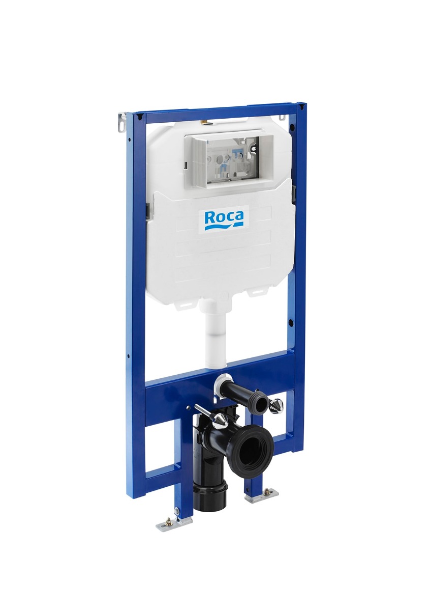 DUPLO WC COMPACT with AG valve 80mm cistern concealed cistern and frame for wall-hung WCs