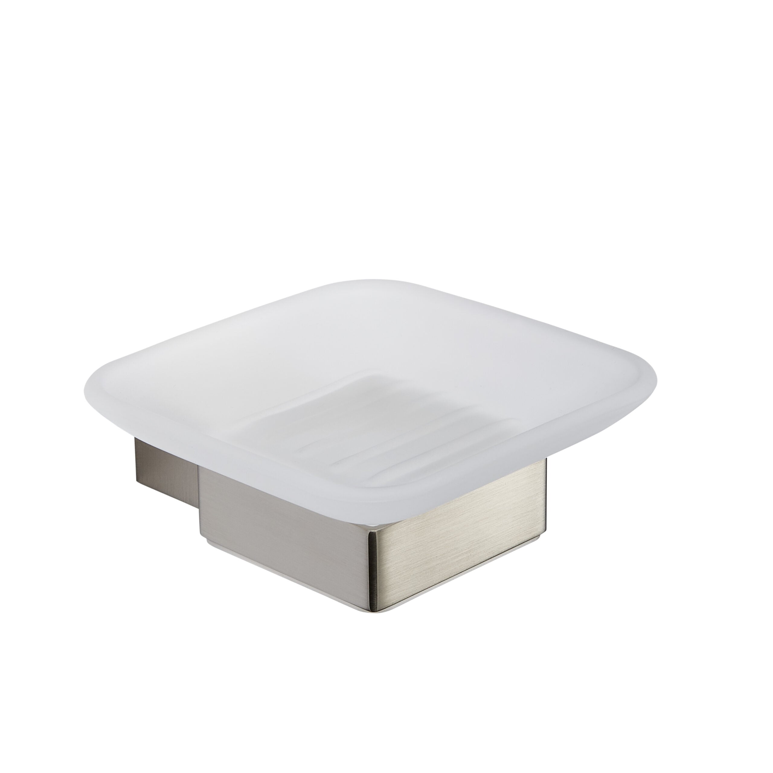 K-Vit Premium Soap Dish Holder Brushed Nickel