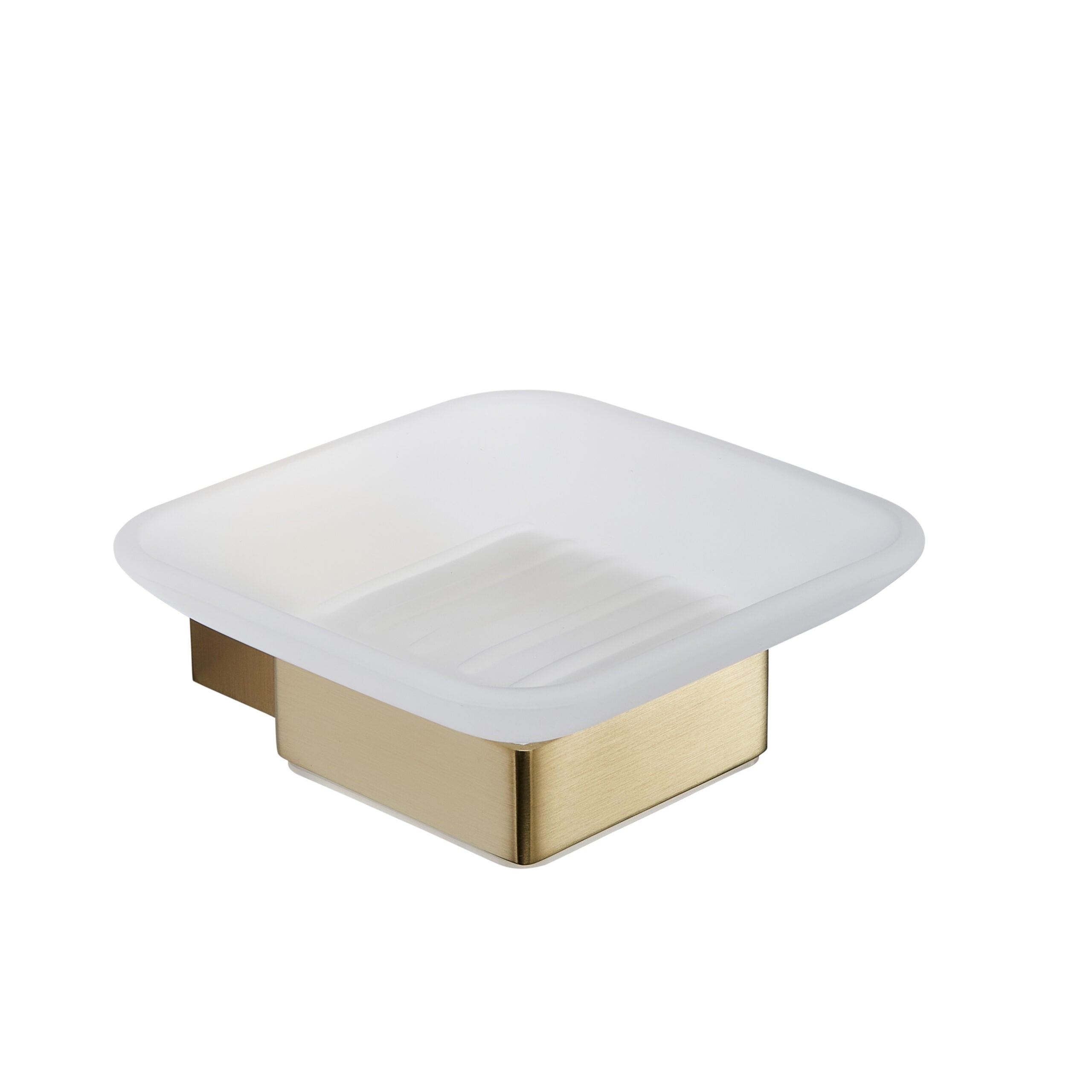 K-Vit Premium Soap Dish Holder Brushed Brass