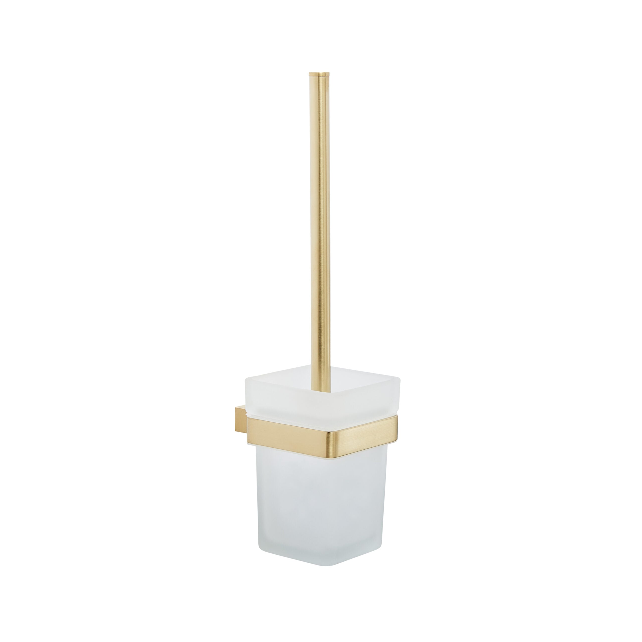 K-Vit Premium Toilet Brush Set Brushed Brass