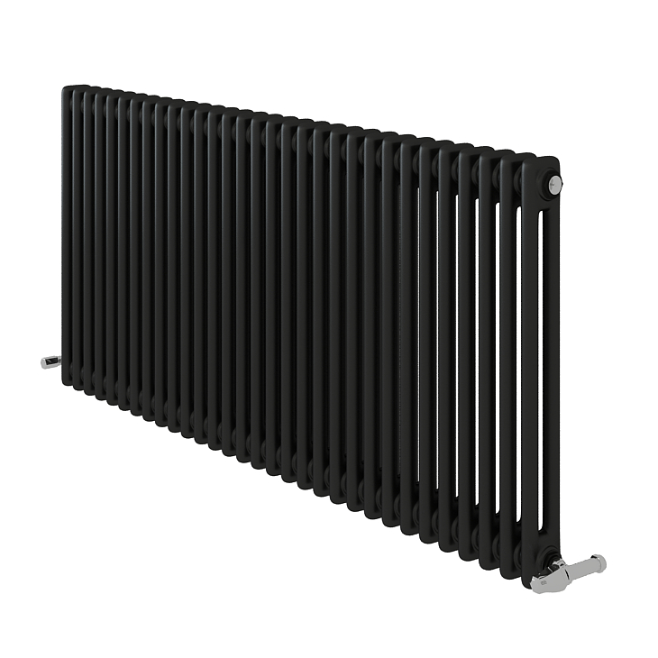 Designer Minimalist Bathroom Anthracite 600x1415x70 two column Radiator
