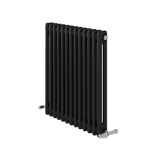 Designer Minimalist Bathroom Anthracite 600x605x70 two column Radiator