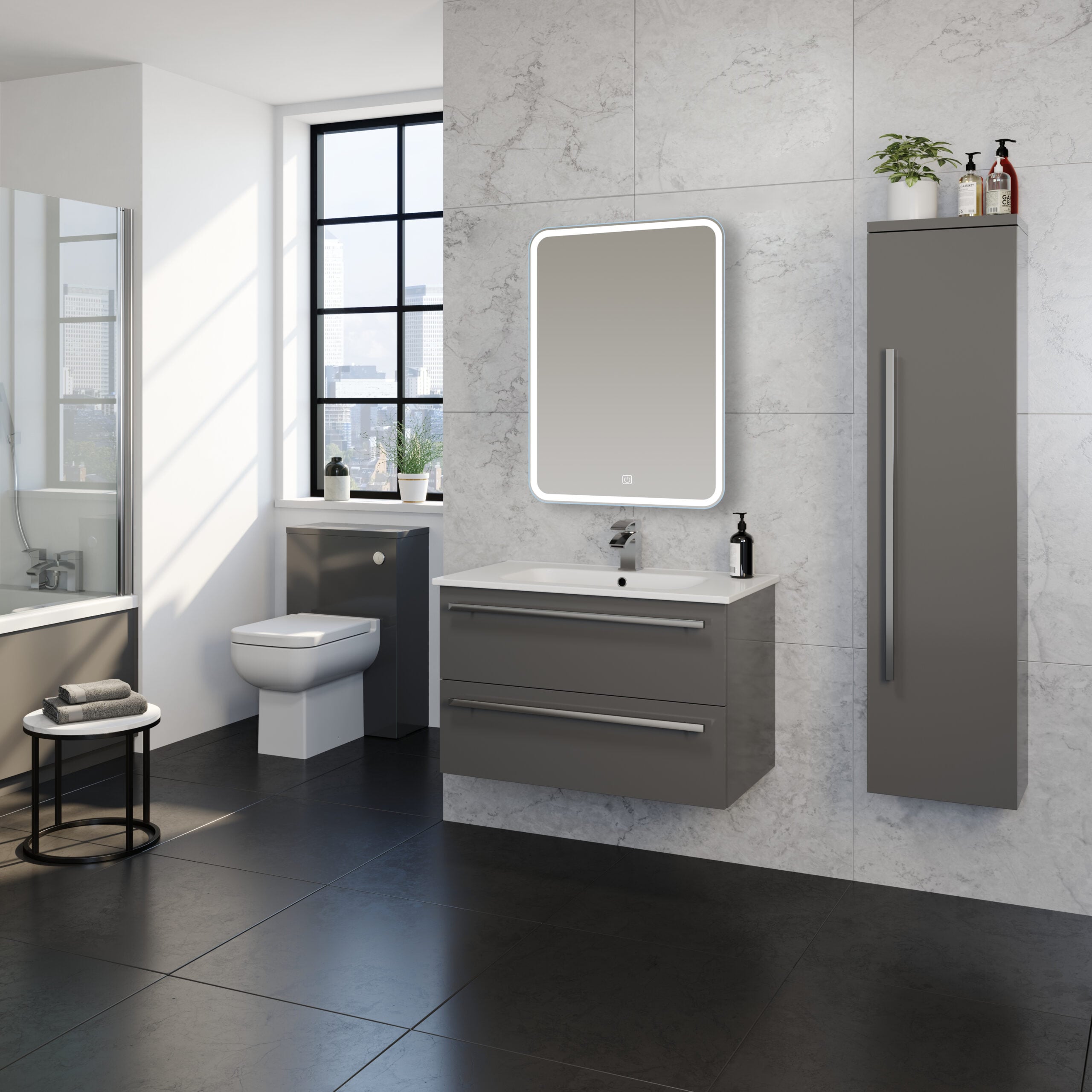 Alder 600mm x 800mm LED Mirror