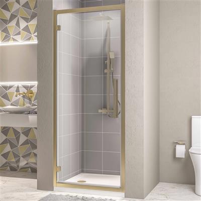 ShowerSculpt 8mm Framed Hinged Door 810mm BB