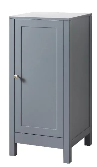 Capriccio Tall Unit 2 Door 390mm Tailored Grey