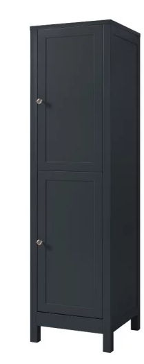 Capriccio Tall Unit 2 Door 390mm shadow Grey