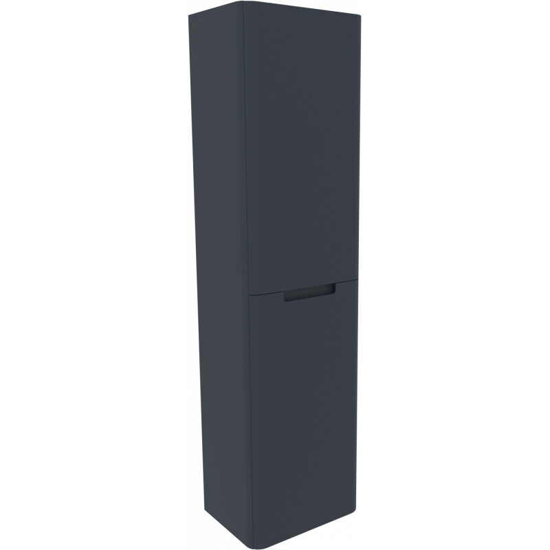 Bisbiglio Tall Wall Hung Unit 400mm Dark Grey