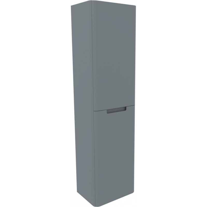 Bisbiglio Tall Wall Hung Unit 400mm Light Grey 
