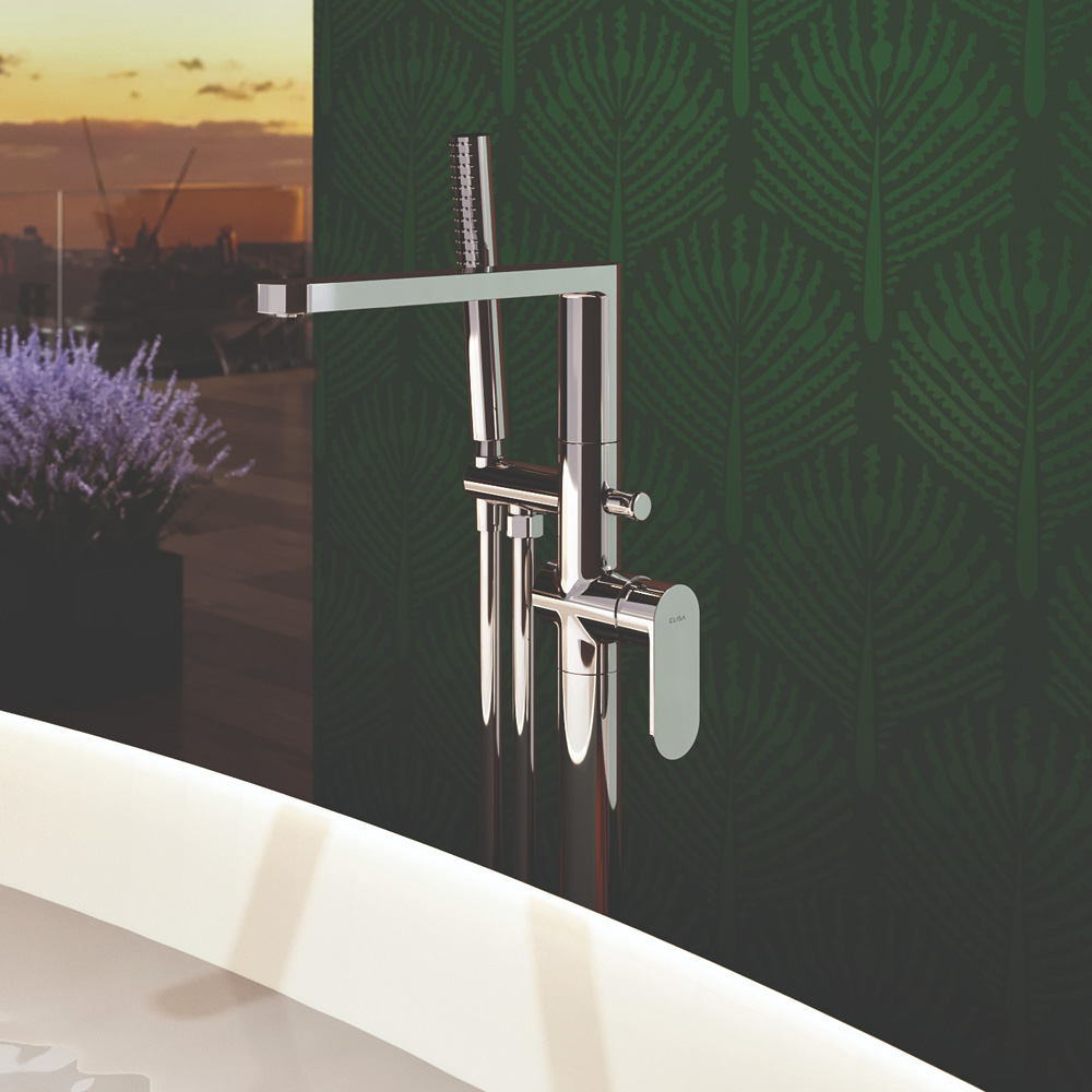 Antonella Taps - Chrome, Bath Filler Tap