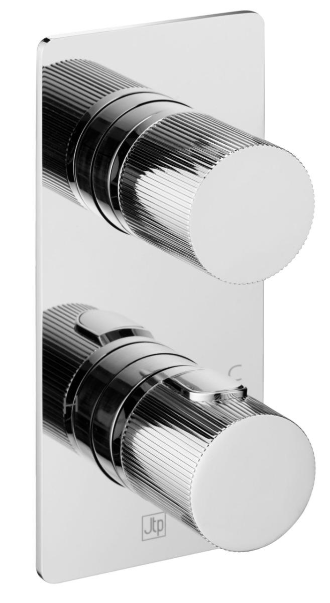 Thermostatic concealed 2 outlet shower valve - JTP