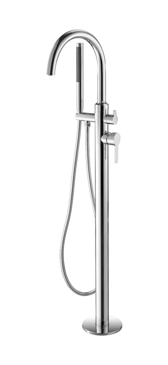 Floor standing bath shower mixer with kit - JTP