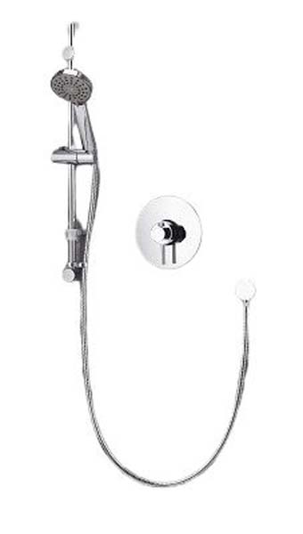 Aqualisa - Concealed/exposed concentric valve with adjusable kit - LP/HP