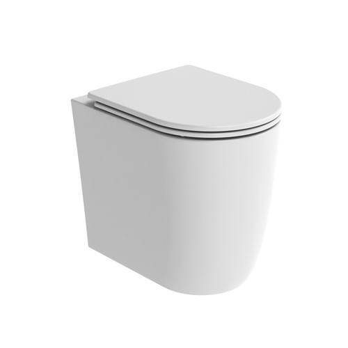 Compass Round Comfort Back To Wall Pan