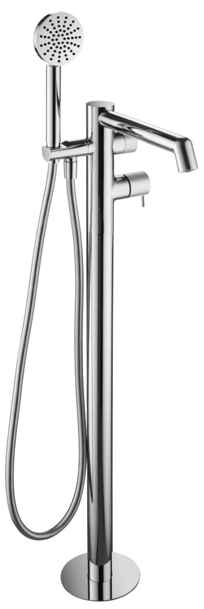 Floor standing bath shower mixer with lever and kit - JTP