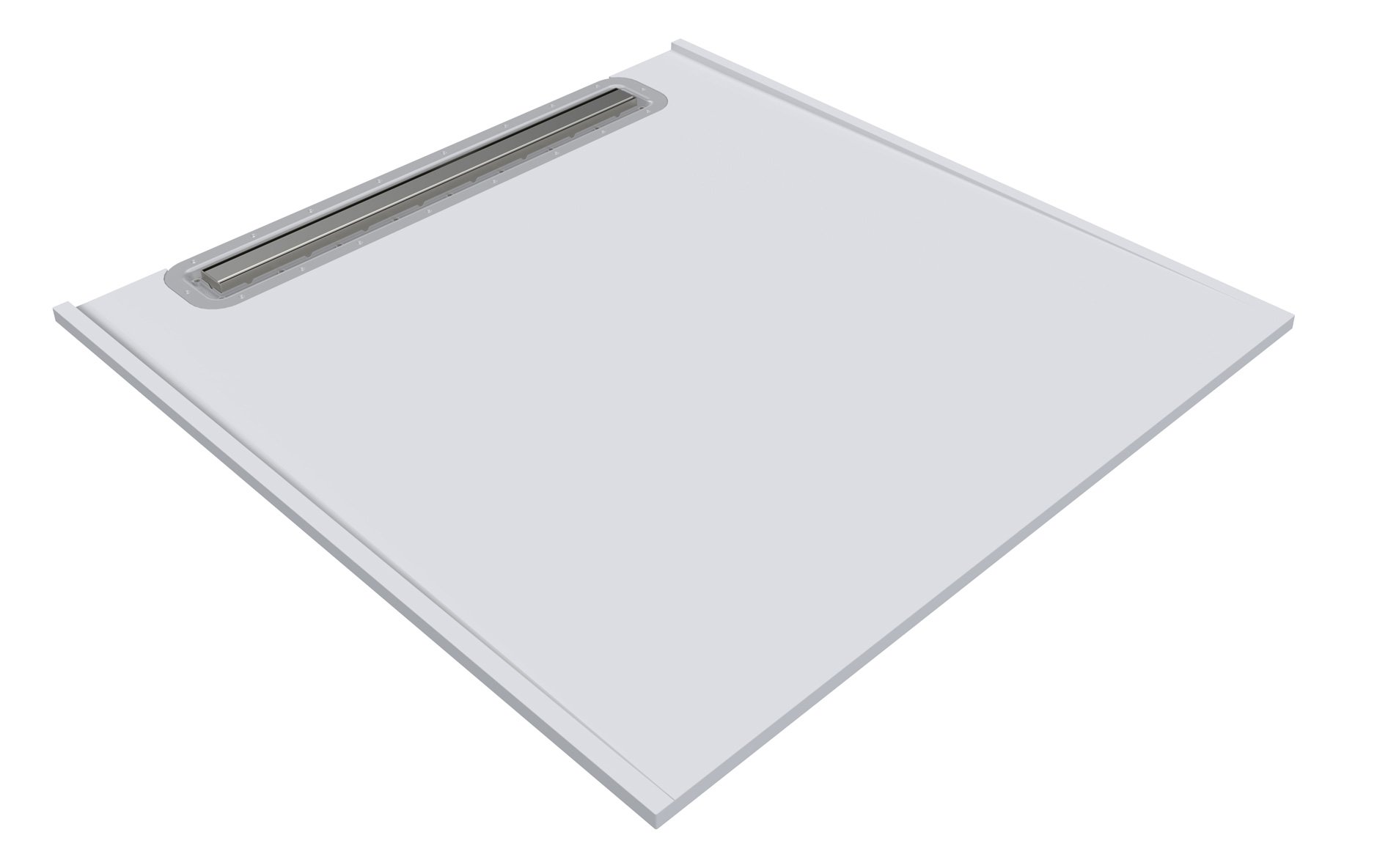 Impey Aqua-Dec Linear 1 Wetroom Floor Former 1200mm x 800mm - Vertical Outlet