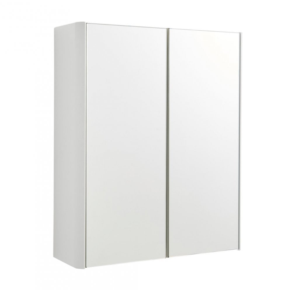 Arc 500mm Mirror Cabinet White