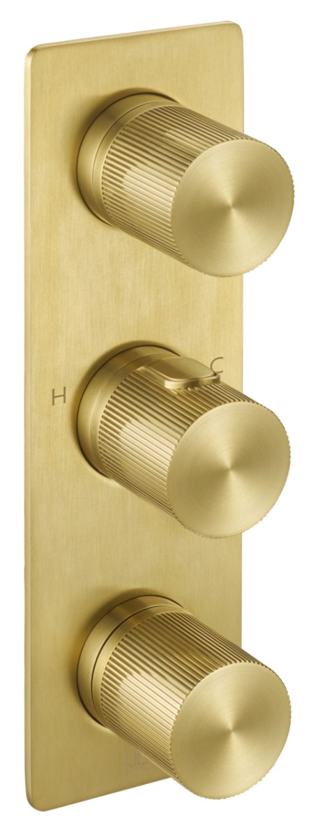 Thermostatic concealed 2 outlet shower valve - JTP