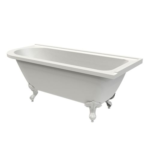 Vitoria Corner Shower Bathtub - Right Handed
